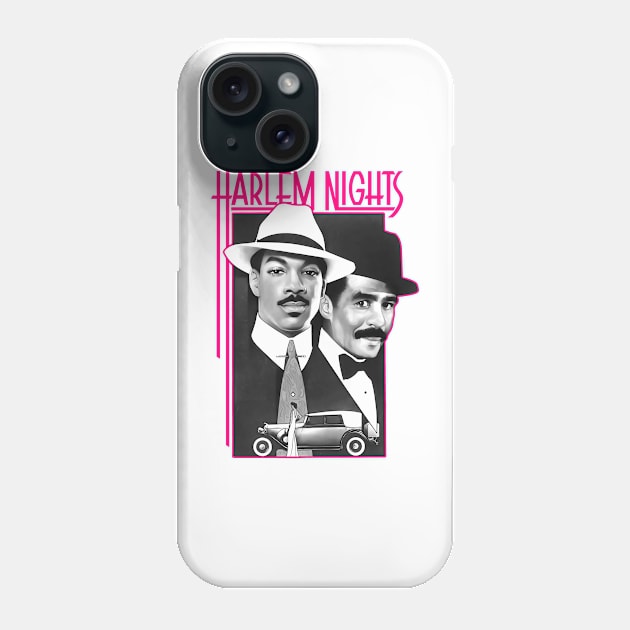 Harlem Black Pink Night Phone Case by Testeemoney Artshop