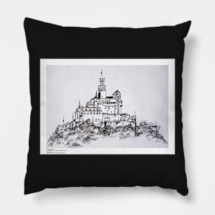 Marksburg Castle Pillow