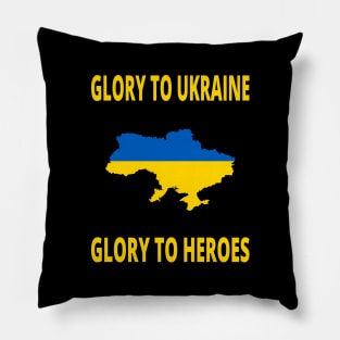 GLORY TO UKRAINE GLORY TO HEROES СЛАВА УКРАЇНІ ГЕРОЯМ СЛАВА Pillow