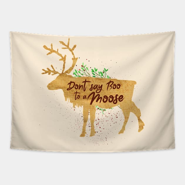 Deer Tshirt apparel Tapestry by Mstorecollections