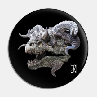 Thuban Dragon Skull Pin