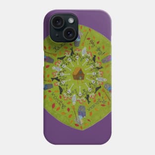 Baba Yaga Mandala Phone Case