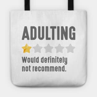 Adulting Tote