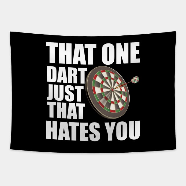 Darts Player - That one dart just that hates you Tapestry by KC Happy Shop