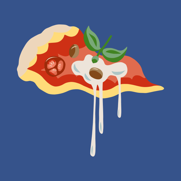 Pizza slice by Rebelform