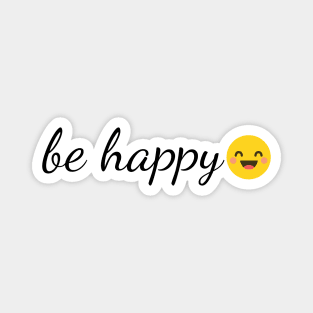 Be Happy Design Magnet