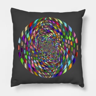 Vortex in colors Pillow