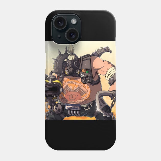 Roadhog Phone Case by DeyvidEndo182