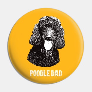 Poodle Dad Pin