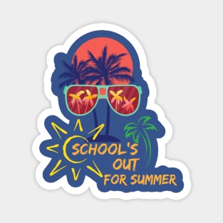 School's Out For Summer T-shirt Magnet