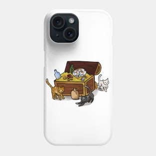 A Treasure Trove of Cats! Phone Case