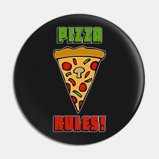 Pizza Rules! Pin