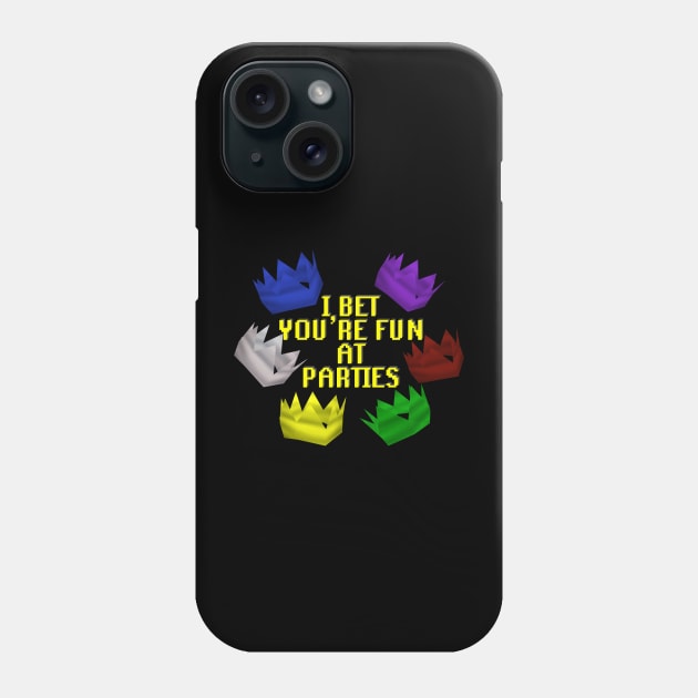 I Bet You're Fun at Parties Phone Case by Forsakendusk