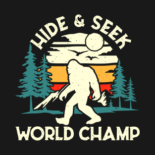 Bigfoot Hide and Seek World Champ T-Shirt