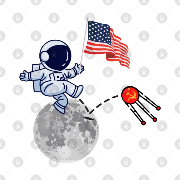 American Cold War Victory (Space Race) by firstsapling@gmail.com