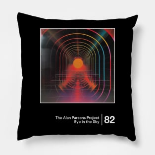 The Alan Parsons Project / Minimalist Graphic Artwork Design Pillow