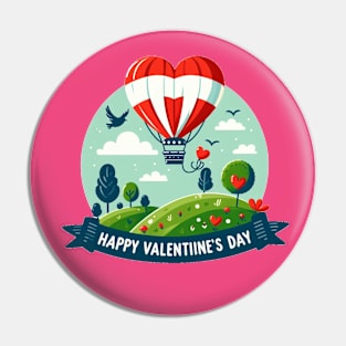 Valentine's Day Ride Pin