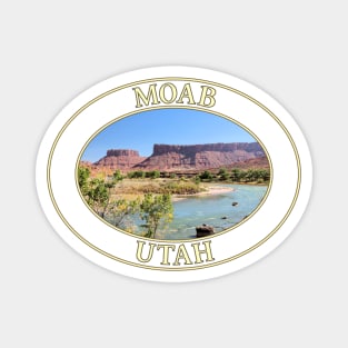 Colorado River in Moab, Utah Magnet