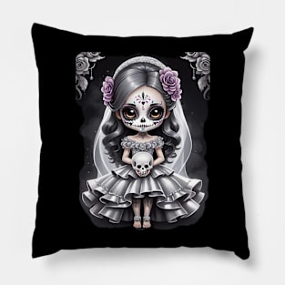 Skullfrost Bride Pillow