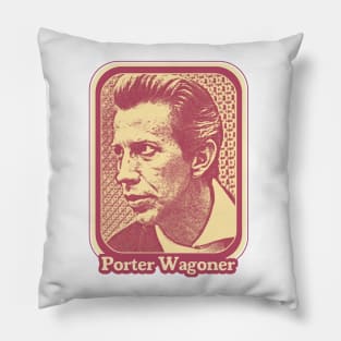 Porter Wagoner / Retro Style Country Music Fan Design Pillow