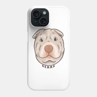 Gemma with Name Cartoonish Art Phone Case