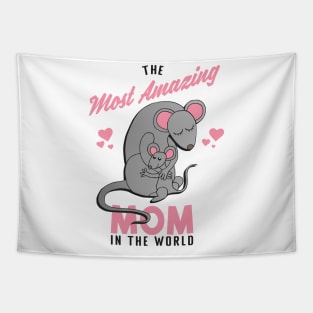 Amazing Mom Tapestry