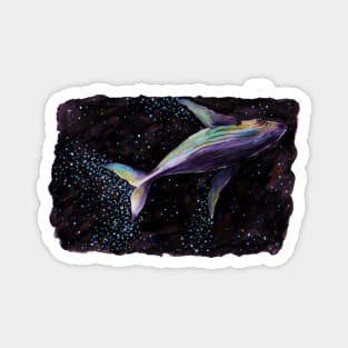 Space Whale Magnet