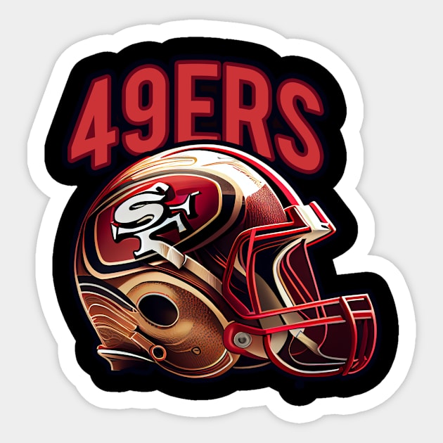 5 San Francisco 49ers Super Bowl Championship Decal Banner