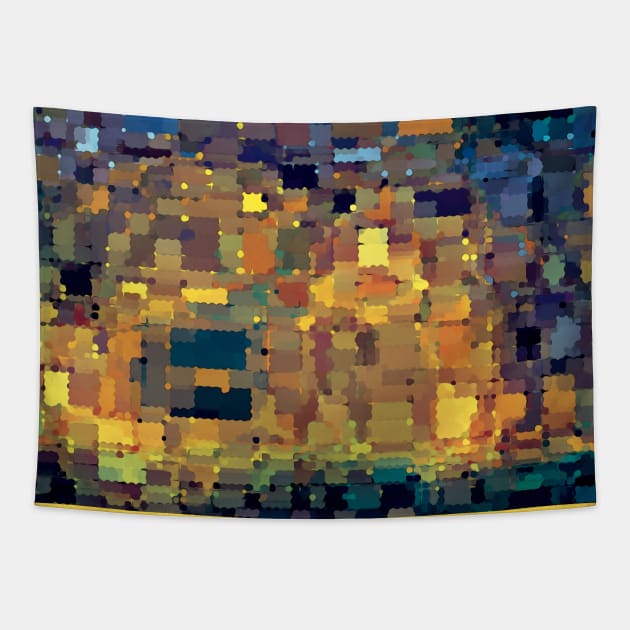 Caveman Stary Night Tapestry by DavidCentioli