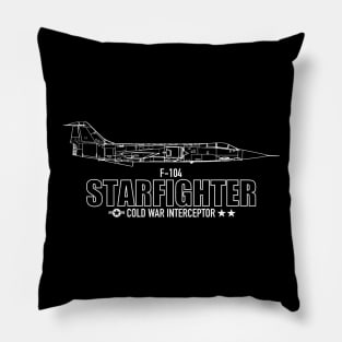 F-104 Starfighter Pillow