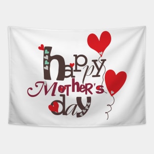 Ballons Love Heart Mother Day Tapestry