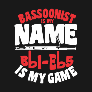 Bassoon Player Bassoonist Bassoon T-Shirt