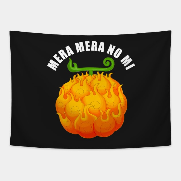 Mera Mera no Mi Devil Fruit Tapestry by ManimeXP