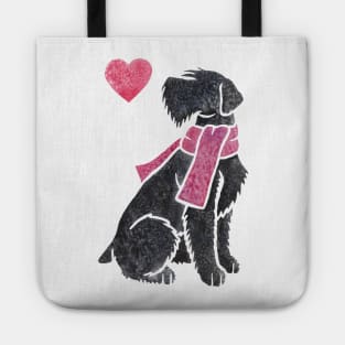 Watercolour Giant Schnauzer Tote