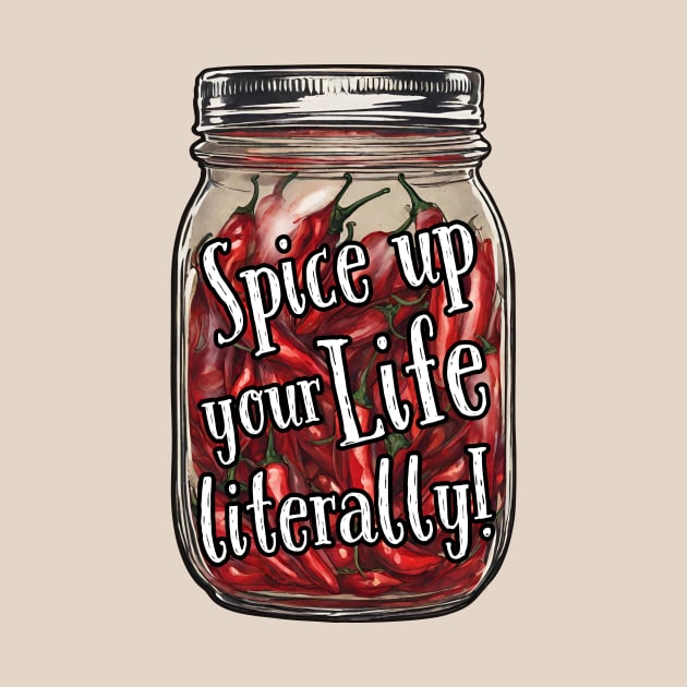 Dried Peppers Jar by sifis