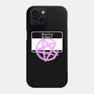 Pink Star of Death Phone Case