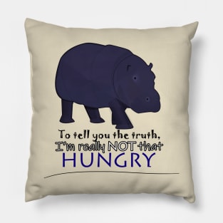 Hippopotamus Pillow