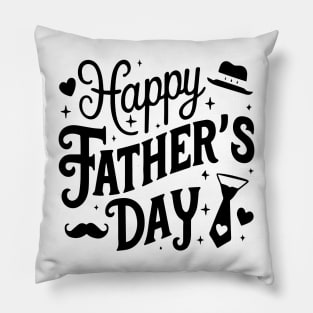 Happy Fathers Day Pillow