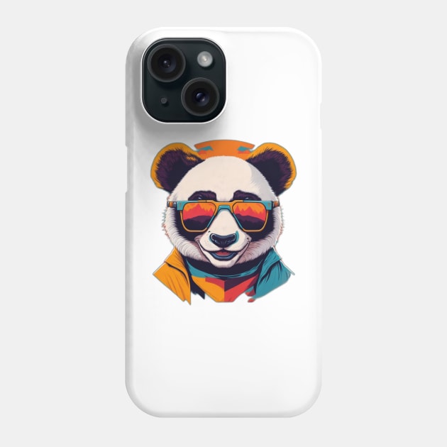 Cool Panda Phone Case by L3GENDS