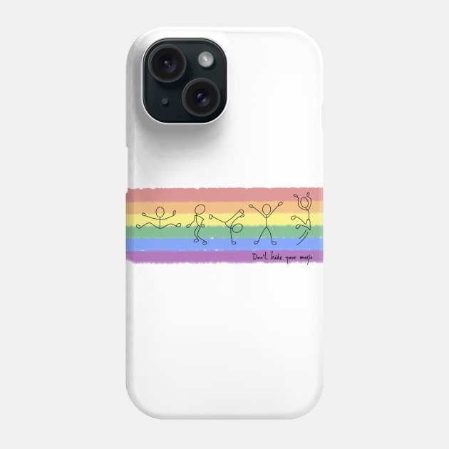 Dont hide your magic Phone Case by pepques