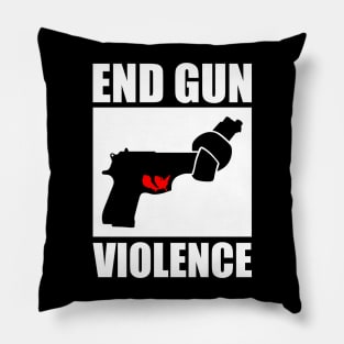 End Gun Violence Pillow