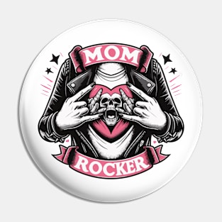 cool rocker mom Pin