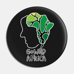 Go Wild Africa Pin