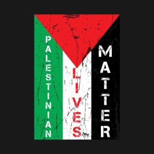 Vintage Free Palestine - Palestinian Lives Matter T-Shirt