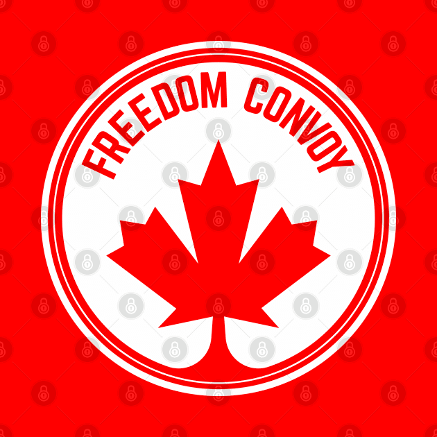 Canadian Flag Freedom Convoy Truck Driver Flag Trucker by Beautiful Butterflies by Anastasia