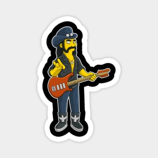 Yellow Kilmister Illustration Magnet