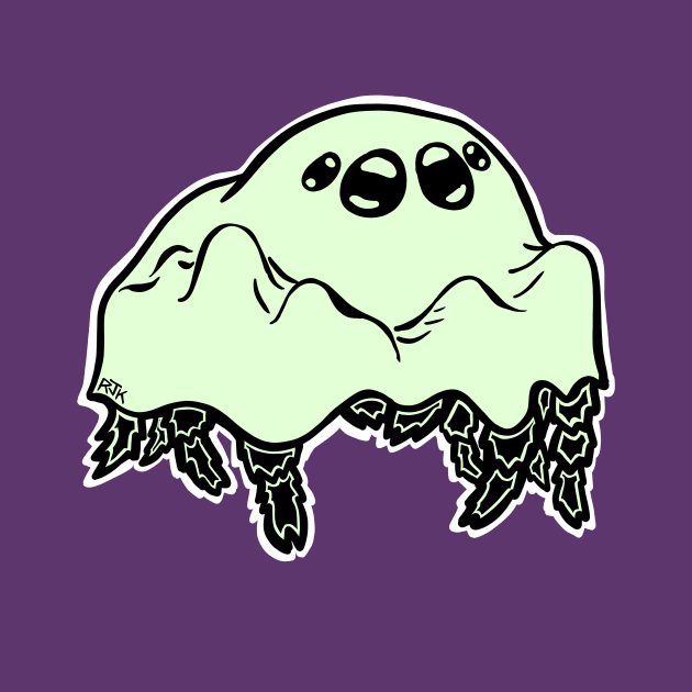 Little Ghost Spider (Too Cute to be Scary) by RJKpoyp