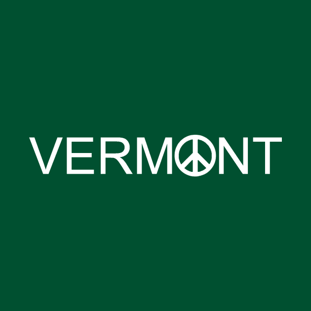 Vermont Peace Sign Shirt by alittlebluesky