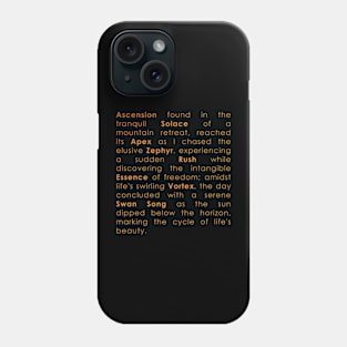 Titan album story Phone Case