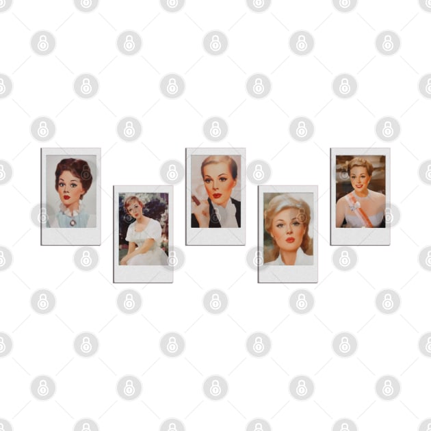 Julie Andrews Polaroids by baranskini